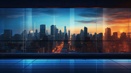 cityscape light gradientの素材