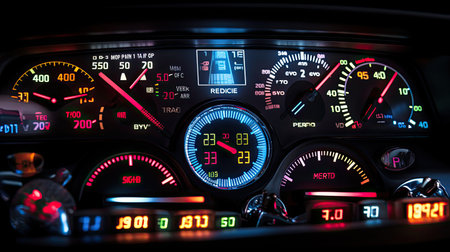 tire car warning lightsの素材