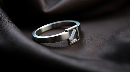 design silver ringの素材