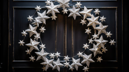 intricate star wreathの素材