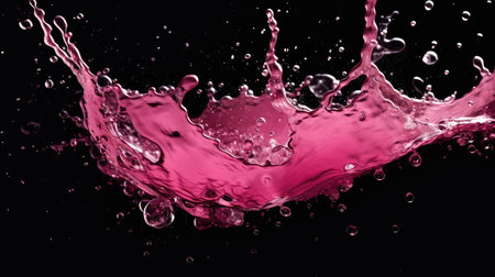 image pink splatterの素材