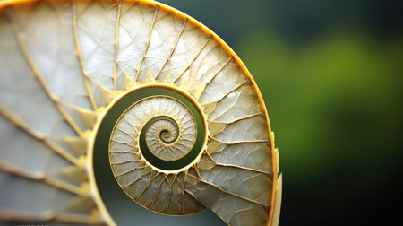 nature golden ratio triangleの素材