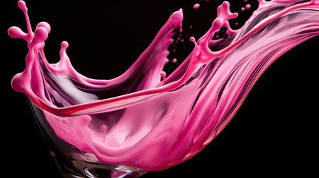 glass pink liquidの素材