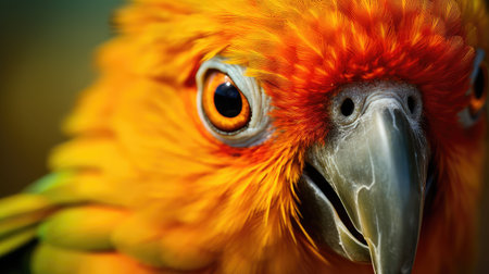 bird sun conureの素材