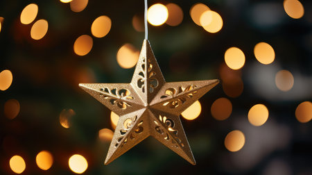 festive metal starの素材