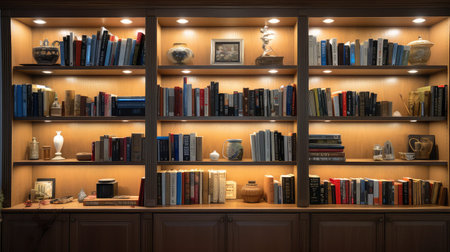 shelves cabinet lightingの素材