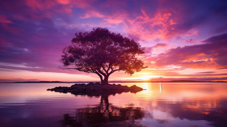 serene hope purpleの素材
