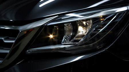 visibility car head lightsの素材