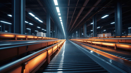 facility empty conveyor beltの素材