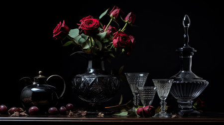 glass dark tabletopの素材