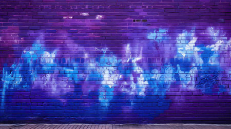 architecture purple brick wallの素材