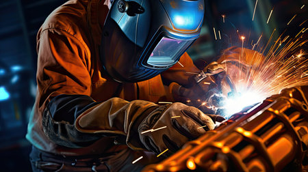 gloves heavy equipment weldingの素材