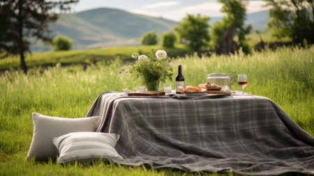 field gray plaidの素材