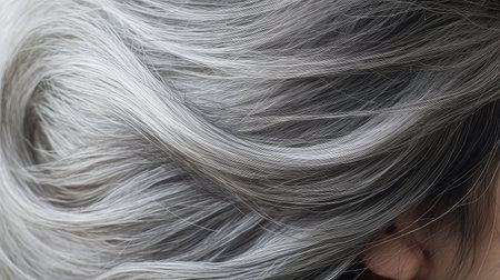 hair grey rootsの素材
