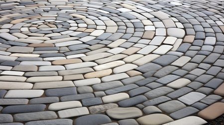 geometric gray circleの素材