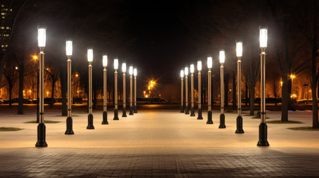 urban pole lightの素材