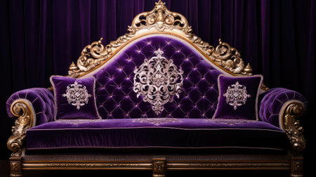 luxury purple royaltyの素材