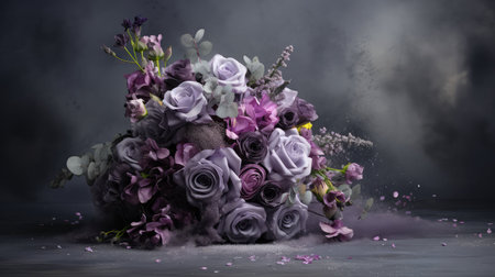 refined grey and purple backgroundの素材