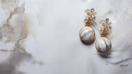 luxurious white and gray backgroundの素材