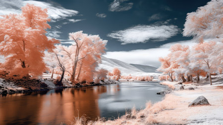 radiation infrared lightの素材