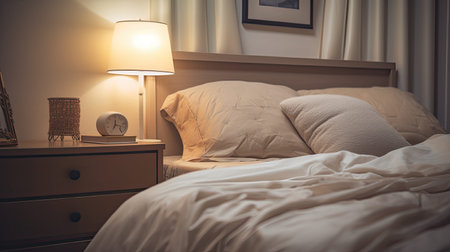 pillows blurred home interiorの素材