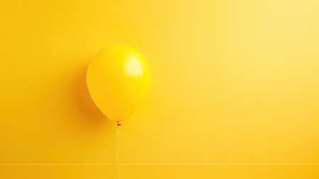 balloon yellow background colored backgroundの素材