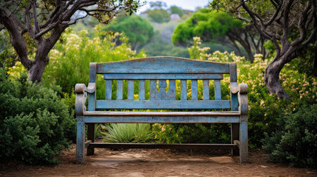 texture weathered blue woodの素材