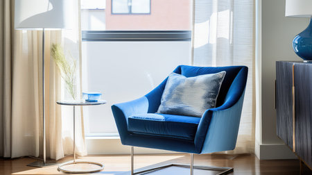 modern blue design elementsの素材