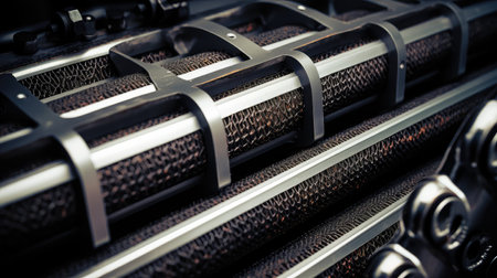 exhaust carbon filter backgroundの素材