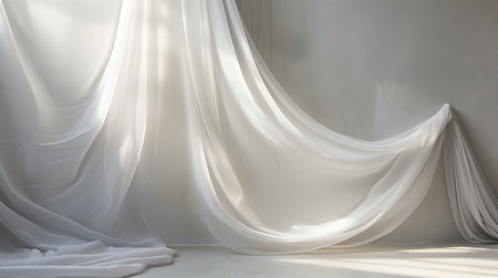 diffused light gray fabricの素材