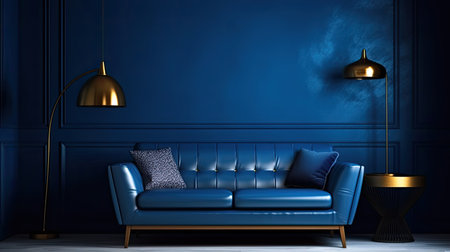 texture dark blue modern backgroundの素材