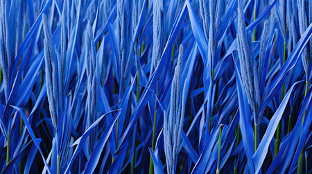 close blue corn backgroundの素材