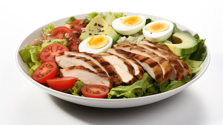 photograph isolated lettuce saladの素材