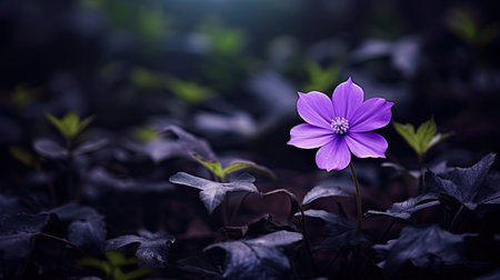 photograph flower purpleの素材