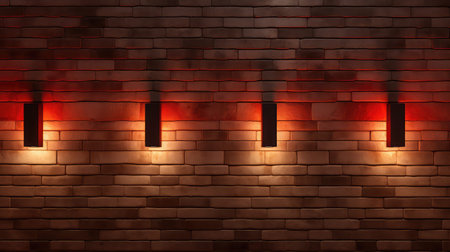 illumination brick wall lightsの素材