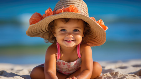 sun brown babyの素材