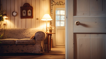 door blurred interior doorsの素材