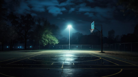 night court lightsの素材