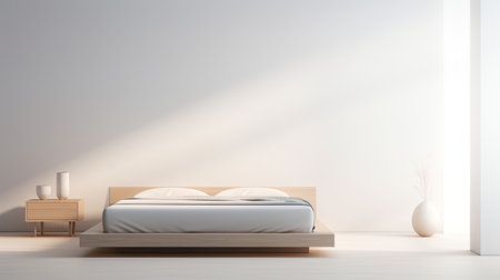 monochromatic blurred minimalism interiorの素材