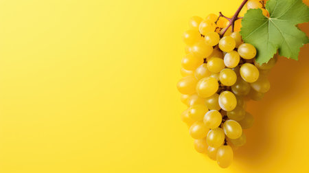 composition yellow grape backgroundの素材