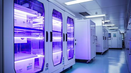medical uv light hospitalの素材