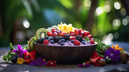 smoothie acai bowlの素材