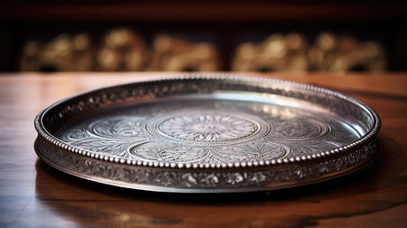 tray tarnished silverの素材