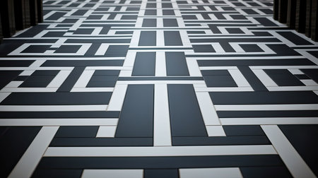 ceramic black and gray patternの素材