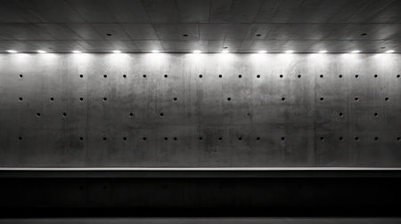 recessed concrete lightの素材