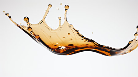 splatter drop of oilの素材