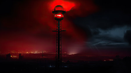 beam red alert lightの素材