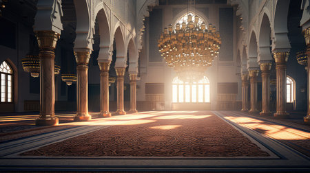 calligraphy mosque interiorの素材