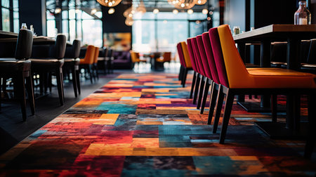 photograph blurred carpet interiorの素材