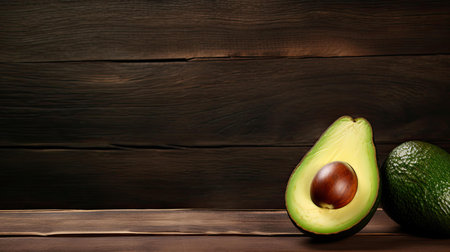 creamy fruit avocado backgroundの素材